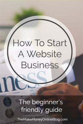 how do i start a website for my business